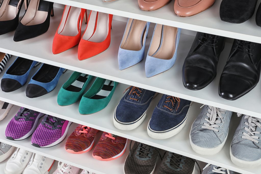 how to declutter shoes 