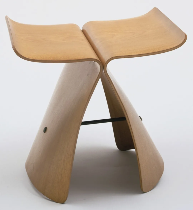 Butterfly Stool created by Sori Yanagi