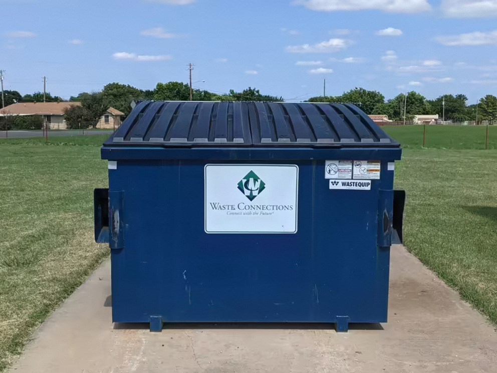 renting a dumpster to declutter