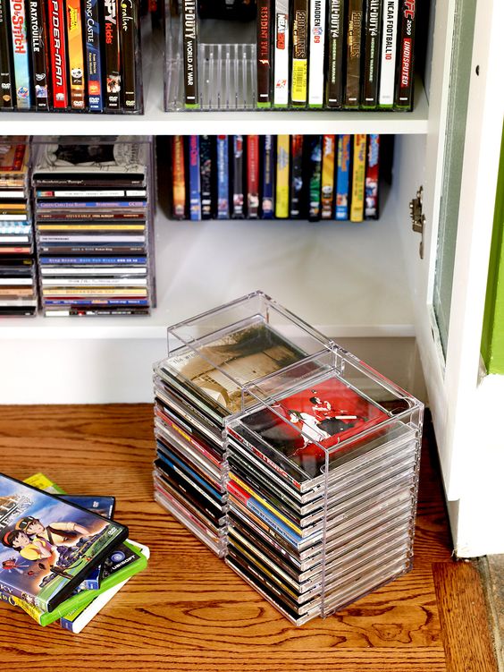 declutter dvds