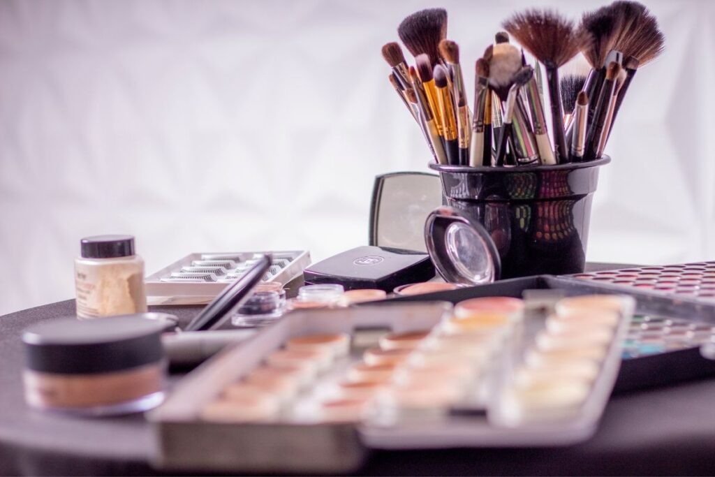 how to declutter makeup 