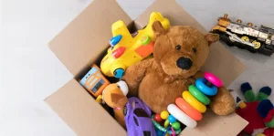 how to declutter toys