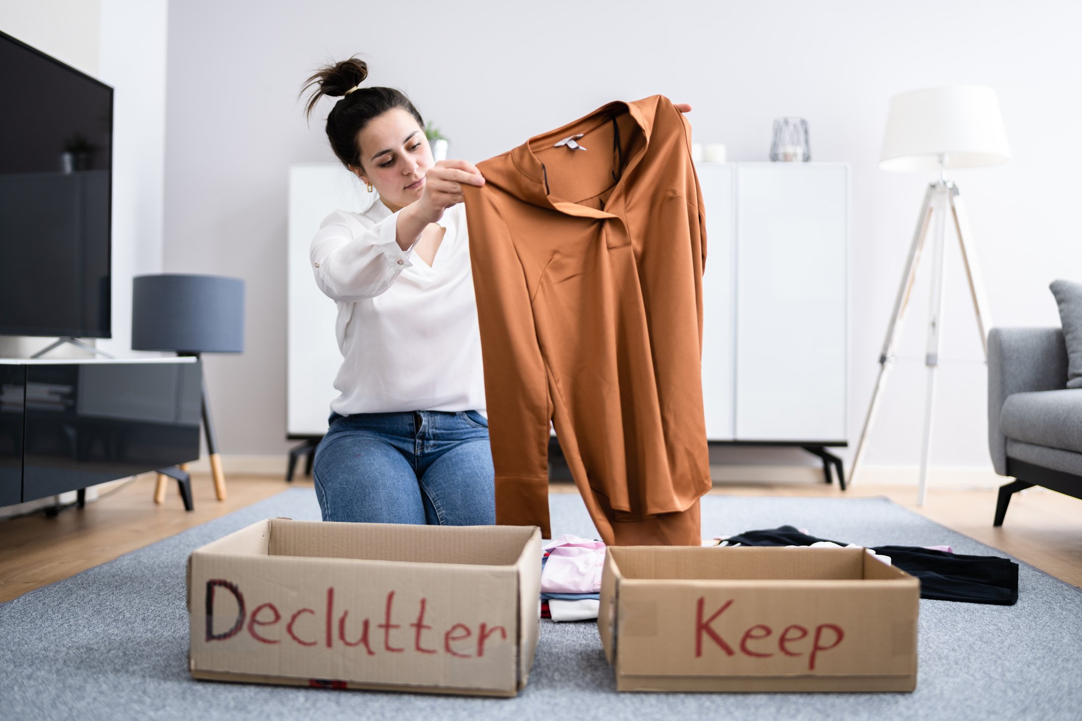 cleaning up clutter