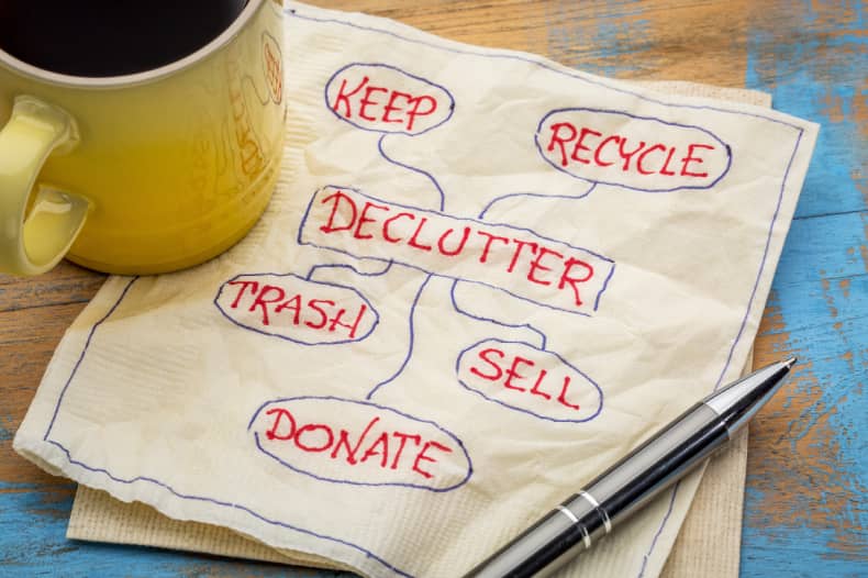 decluttering challenge