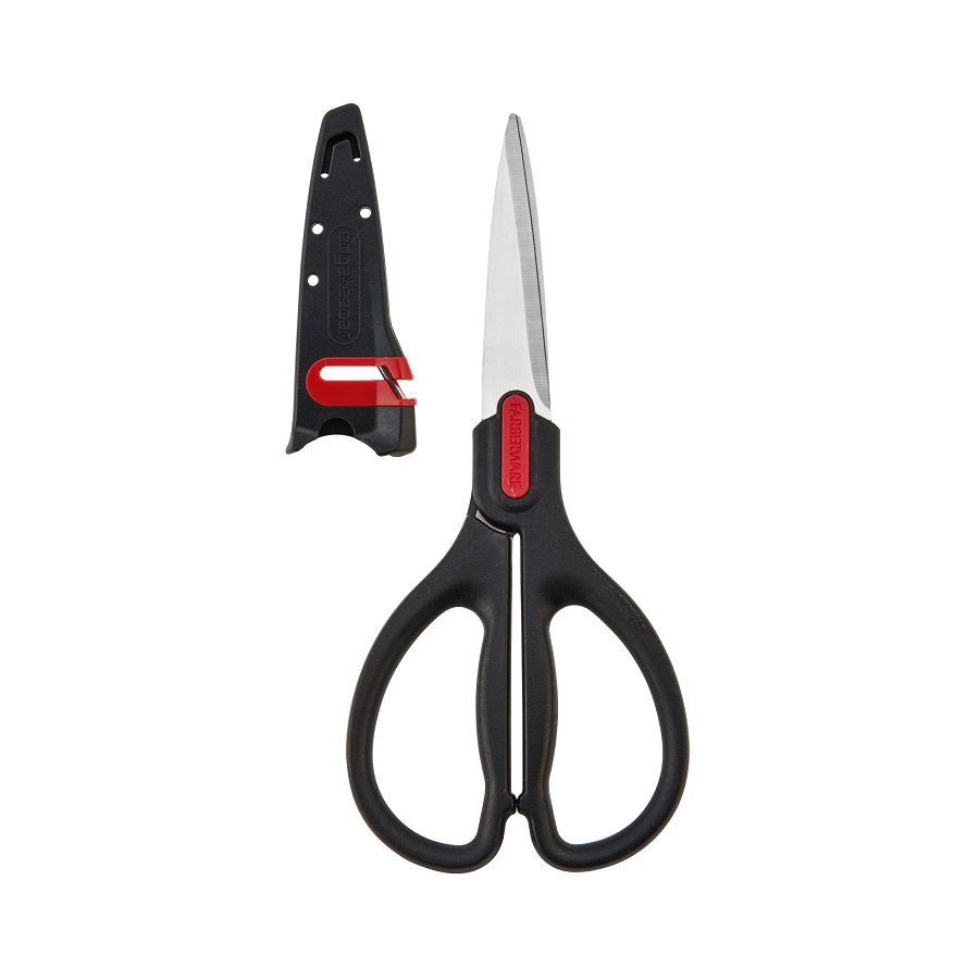 how to sharpen kitchen shears