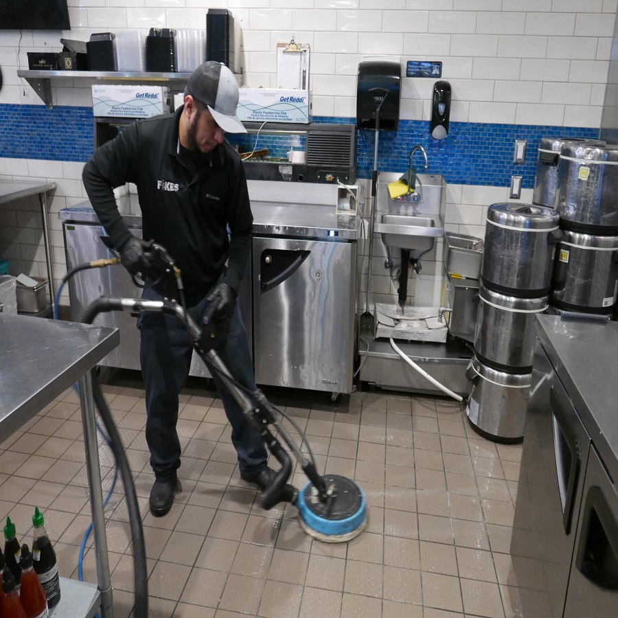 how to deep clean kitchen