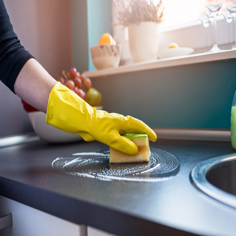 how to deep clean kitchen