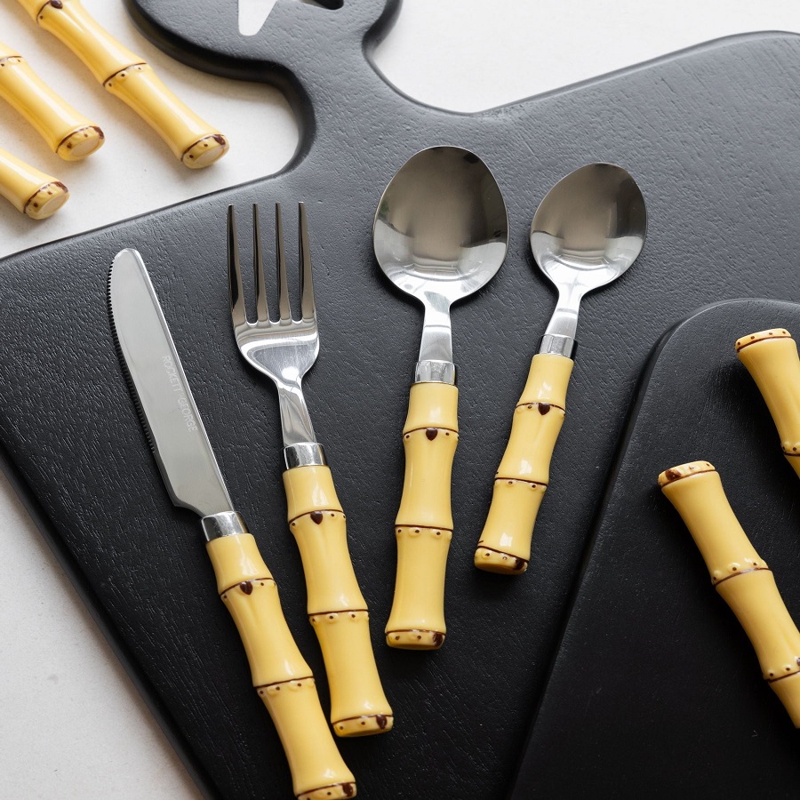 bamboo cutlery set